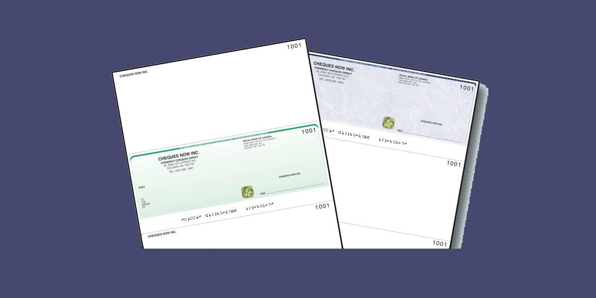 Laser cheques from Print & Cheques Now